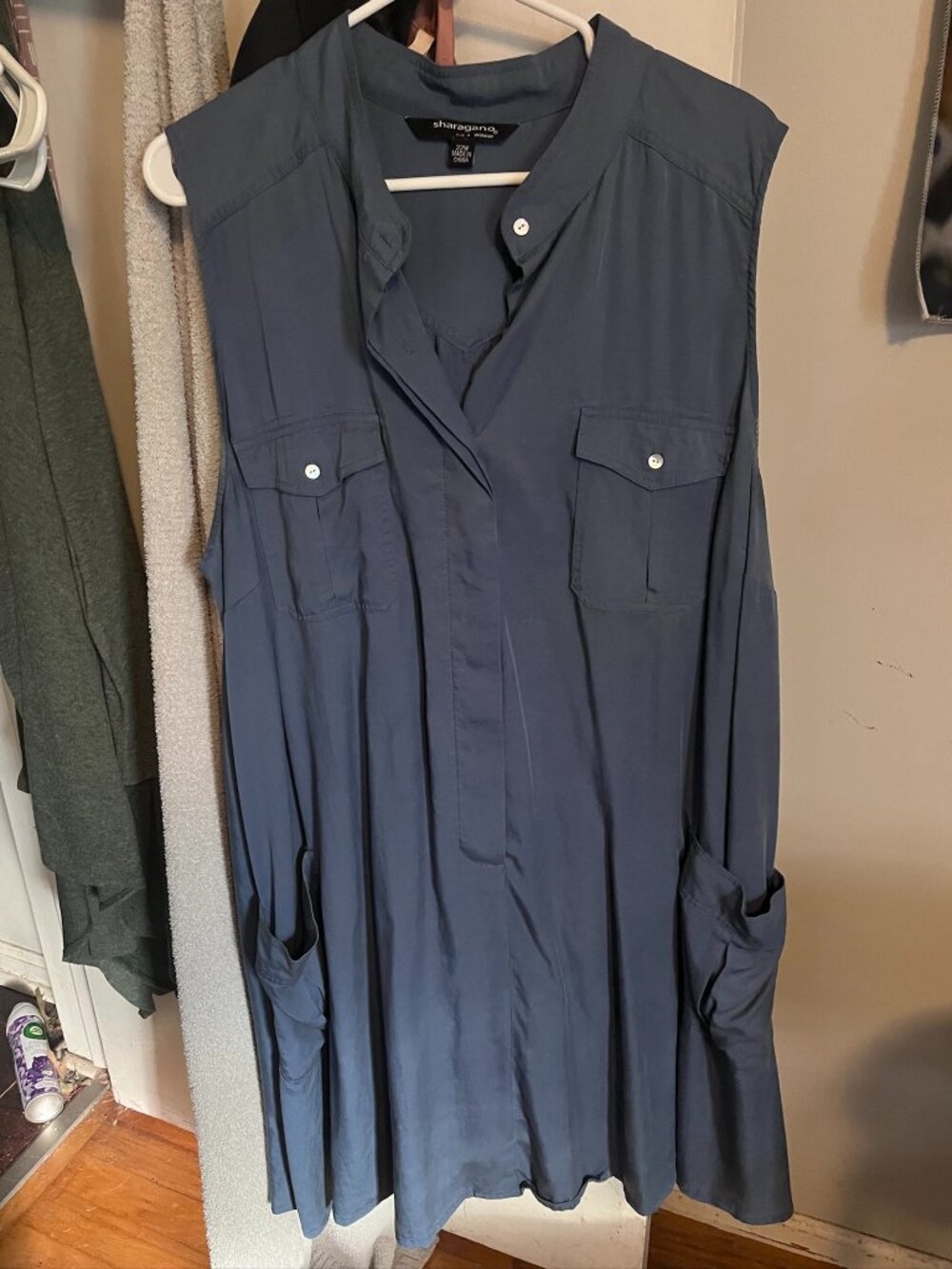 Sharagano Blue Dress Size 22W